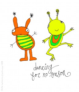 Dancing for No Reason by Sarah Leavitt