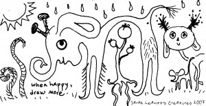 When Happy, Draw More, by Sarah Leavitt