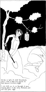 Sneak peak of Agnes Murderess: Agnes buries a victim